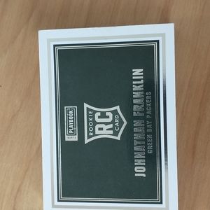 Jonathan Franklin Panini playbook